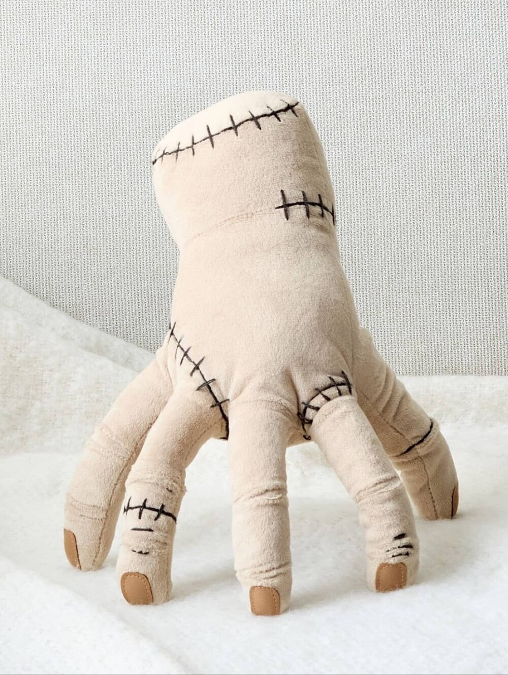 ​NWT Pottery Barn x Wednesday "Thing" Plush Hand 12" Halloween Decor